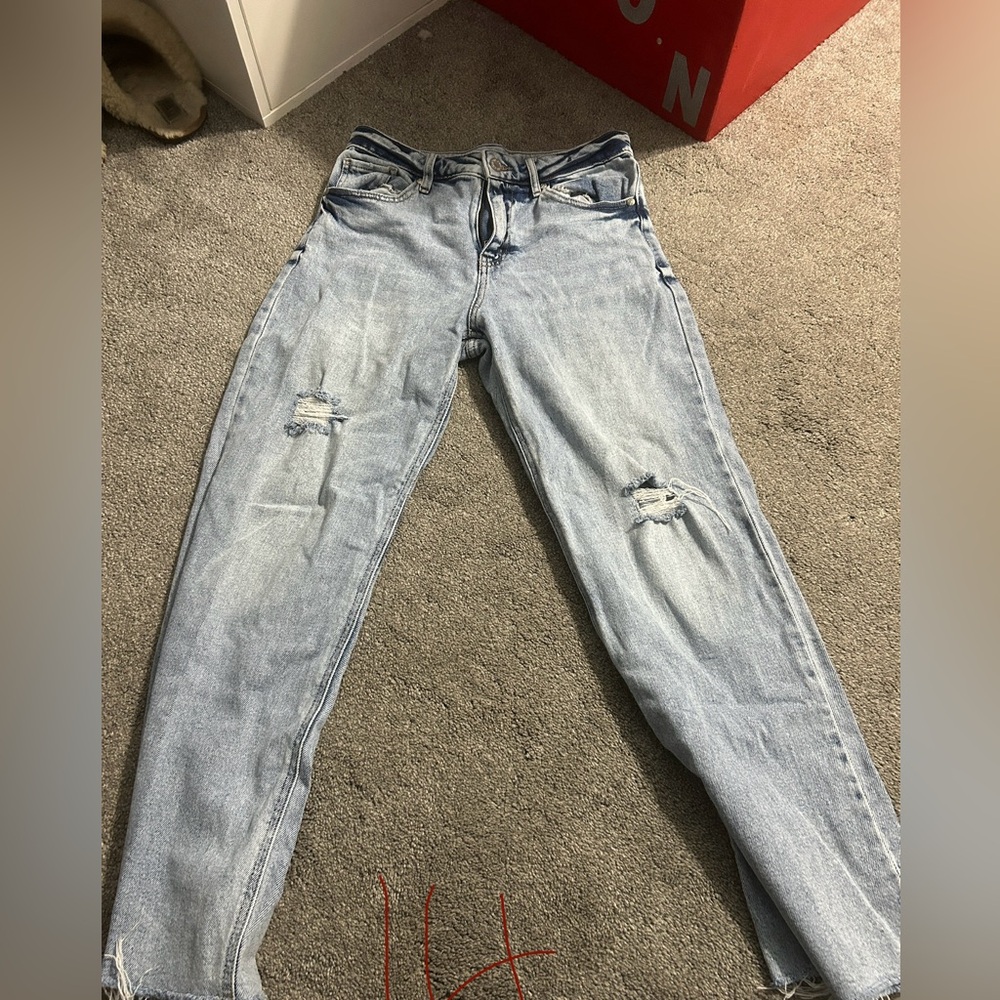 Target Light Blue Ripped Women Jeans